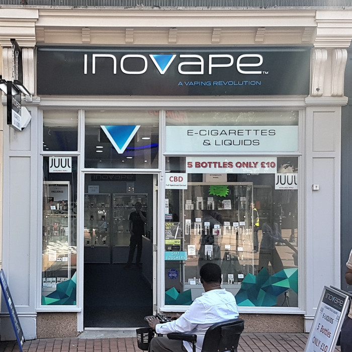 inovape birmingham shop front