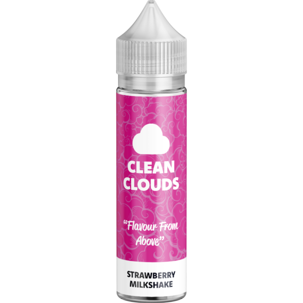 Clean Clouds Strawberry Milkshake