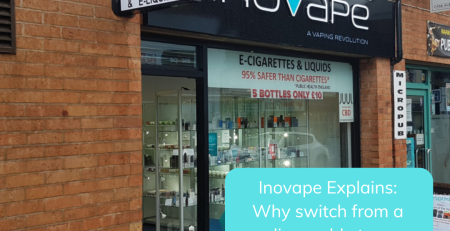 Inovape Explains Switching from a disposable to a refillable pod kit (1)